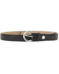 Gianni Chiarini - Ostrich-Effect Padded Belt - Lyst
