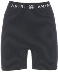 Amiri - Ma Ribbed Shorts - Lyst