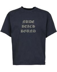 JUN/NAKAYAMA - Graphic-Print Box-Fit T-Shirt - Lyst