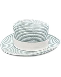 Eleventy - Cappello Con Nastro A Righe - Lyst