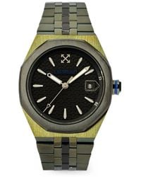 Off-White c/o Virgil Abloh - Signal Arrow-Print 39Mm Watch - Lyst