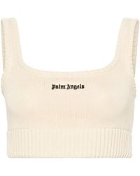 Palm Angels - Sleeveless Tops - Lyst