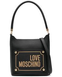 Love Moschino - Logo-print Shoulder Bag - Lyst