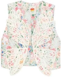 FARM Rio - Rendeira 3D Euroflax Premium Linen Vest - Lyst