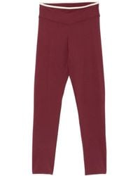 MC2 Saint Barth - Kaya Logo-Print Leggings - Lyst