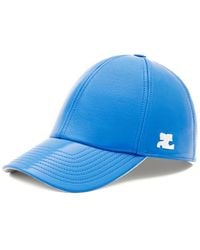 Courreges - Cappello da baseball con applicazione - Lyst