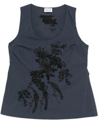 P.A.R.O.S.H. - Ninja Embroidered Blouse - Lyst