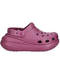 Crocs™ - Classic Crush Plateau-Clogs - Lyst