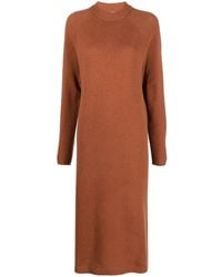 Alysi - Mock-Neck Knit Dress - Lyst