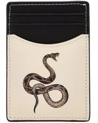 Duke & Dexter - Dean Snake Cardholder - Lyst
