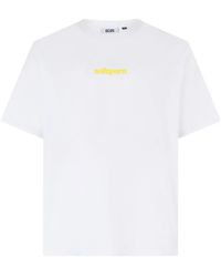 Gcds - Embroidered Motif Cotton T-Shirt - Lyst