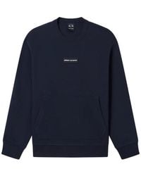 ARMANI EXCHANGE - Sweater Met Logopatch - Lyst