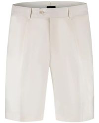 Brioni - Short Chino À Design Plissé - Lyst