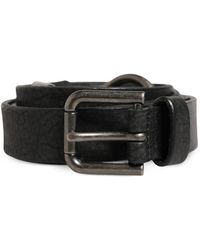 Dolce & Gabbana - Buckle-Fastening Leather Belt - Lyst