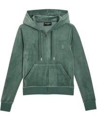 Juicy Couture - Robertson Velour-Texture Hoodie - Lyst