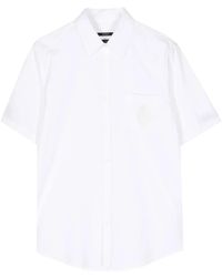Gucci - Overhemd Met Geborduurd Logo - Lyst