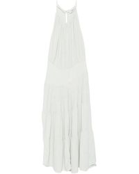 IRO - Tiered Draped Maxi Dress - Lyst