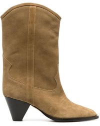 Isabel Marant - Botas estilo western con tacón de 70mm - Lyst