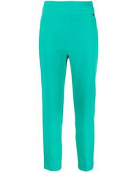 Liu Jo - Cropped Tailored Trousers - Lyst