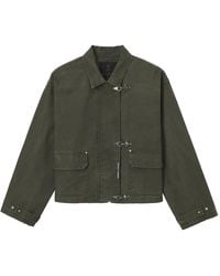 FIVE CM - Flap-Pocket Toggle Jacket - Lyst