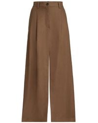 Brunello Cucinelli - Linen Maxi Skirt - Lyst