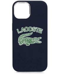 Lacoste - Logo-Print Iphone 15 Case - Lyst