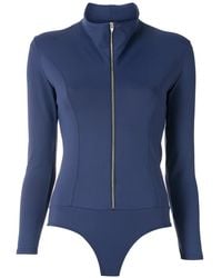 Amir Slama - Bodysuit Met Rits - Lyst