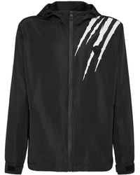 Philipp Plein - Nylon Jacket Scratch - Lyst