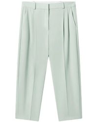 Stella McCartney - Pleated Wool Trousers - Lyst