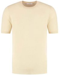 Lardini - Short-Sleeve Crew-Neck Sweater - Lyst