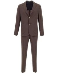 Barba Napoli - Bristol Button Cuff Virgin-Wool Coat - Lyst