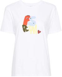 PS by Paul Smith - T-Shirt mit Logo-Print - Lyst