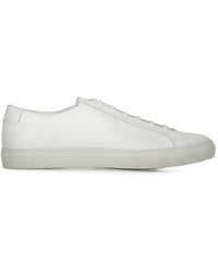 Moorer - Minimalist Leather Sneakers - Lyst