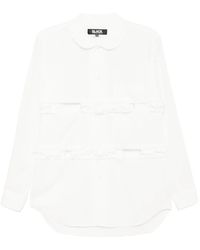 COMME DES GARÇON BLACK - ピーターパン ラッフル シャツ - Lyst