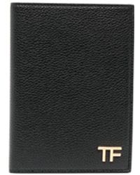 Tom Ford - Logo-plaque Leather Wallet - Lyst