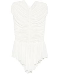 TOVE - Gabor Ruched Blouse - Lyst