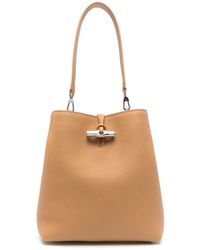 Longchamp - Le Roseau M Shoulder Bag - Lyst