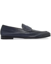 Neil Barrett - Mocassins En Cuir Grainé - Lyst