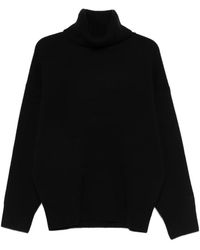 TOTEME - Double-Knit Turtleneck Sweater - Lyst