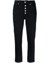 Dondup - High-waisted Cropped Jeans - Lyst