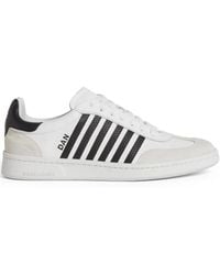 DSquared² - Leather Boxer Sneakers - Lyst