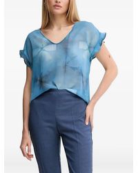 Sandro Ferrone - Blouse À Imprimé Abstrait - Lyst