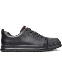 Camper - Junction Runner Leather Lace-Up Sneakers - Lyst