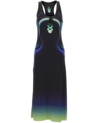 CASABLANCA - Sporchid Slinky Midi Dress - Lyst