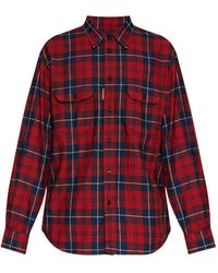 DSquared² - Checked-Pattern Shirt - Lyst
