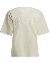 Golden Goose - Printed Cotton T-Shirt - Lyst
