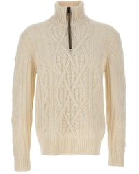 BOSS - Harpreno Half-Zip Sweater - Lyst