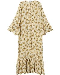 Twinset - Palm Tree-Print Georgette Dress - Lyst