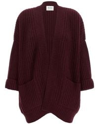 Be You - Cable-Knit Ribbed Cardigan - Lyst