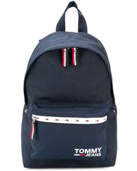 Tommy Hilfiger Rucksack mit Logo - Blau
